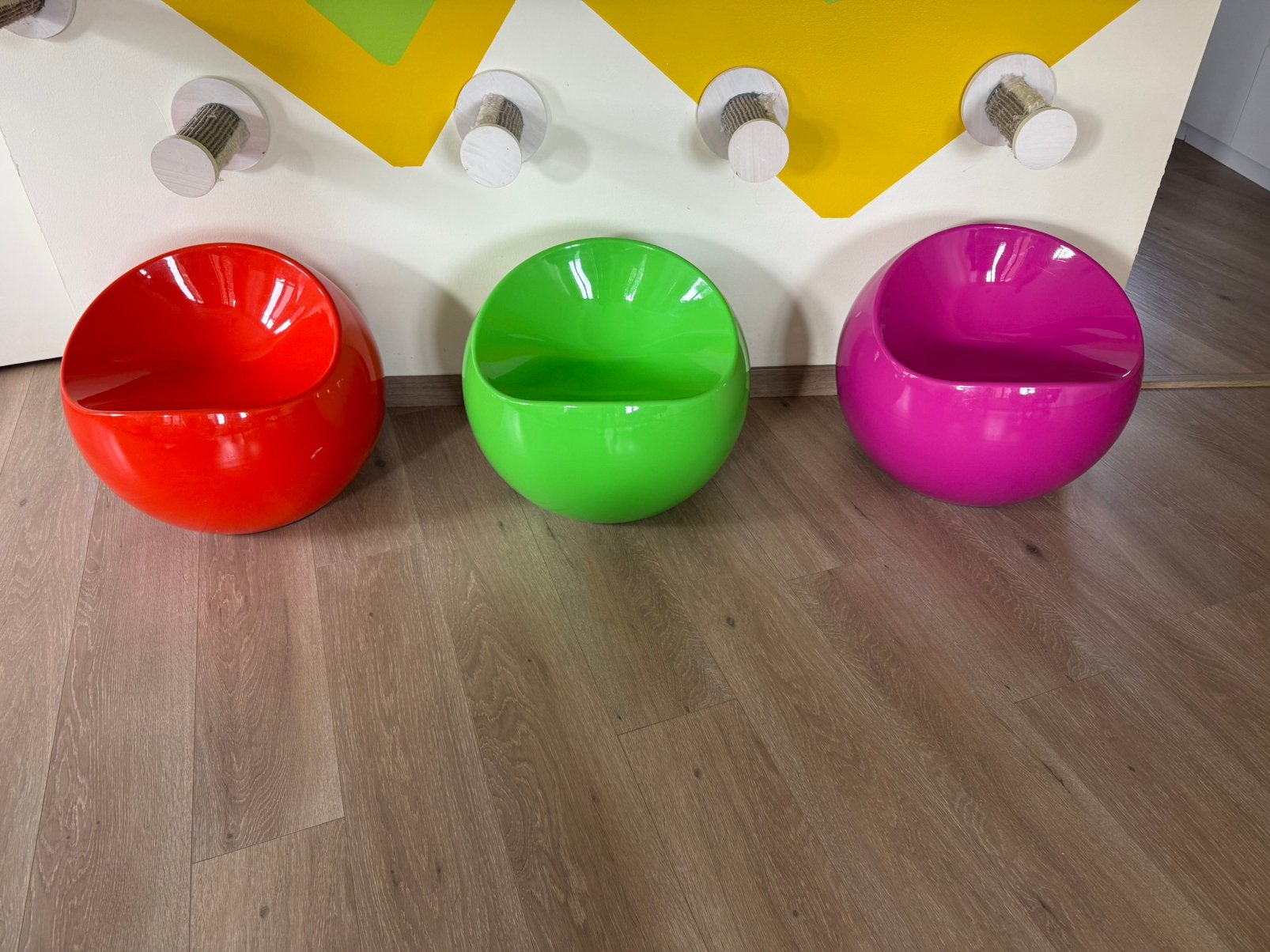 3x originele Ball chairs XLBoom, Ophalen, Vintage, Gebruikt, Meerkleurig
