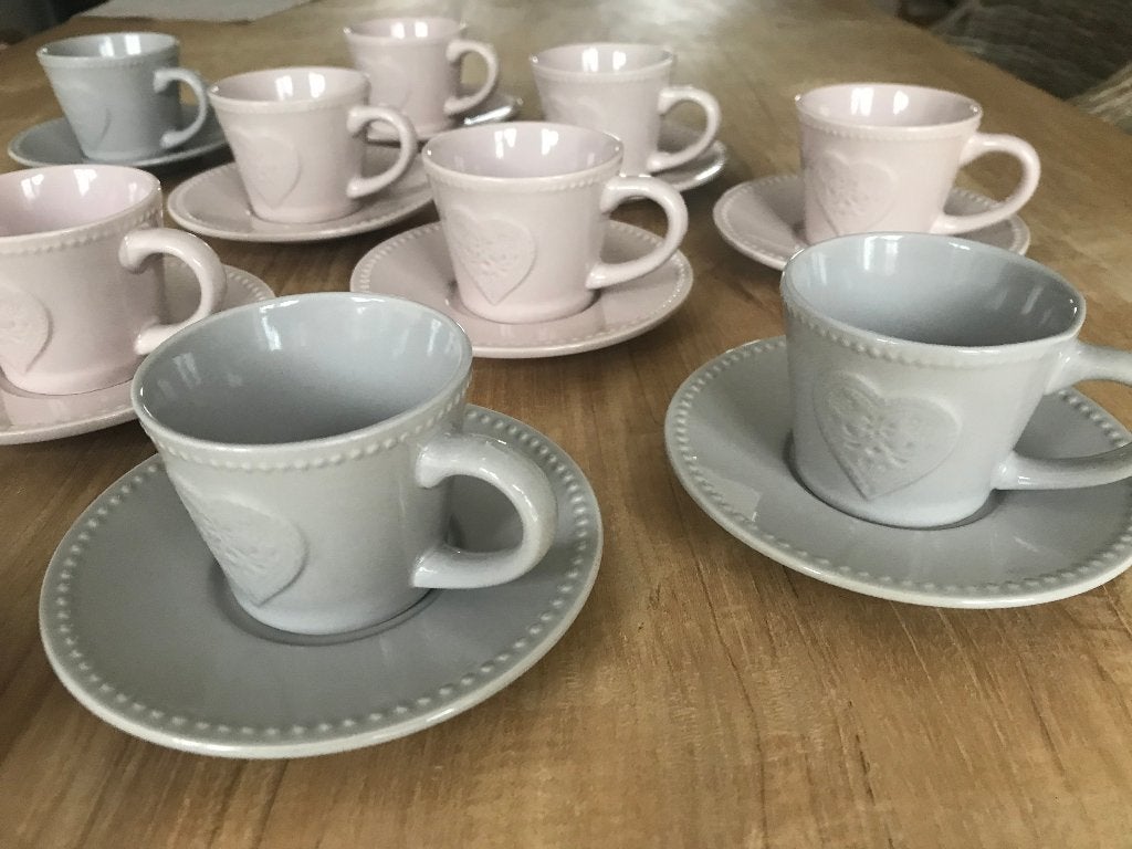 Service tasses et sous-tasses, Enlèvement, Comme neuf