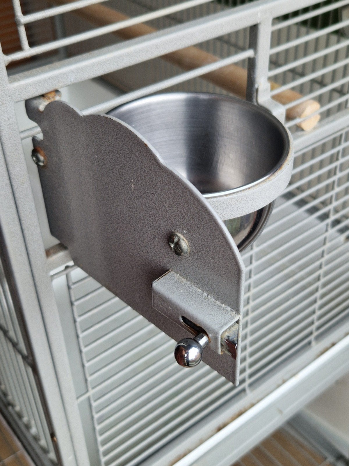 Originele Montana San Remo III lichtgrijs/Wit, Dieren en Toebehoren, Parkiet