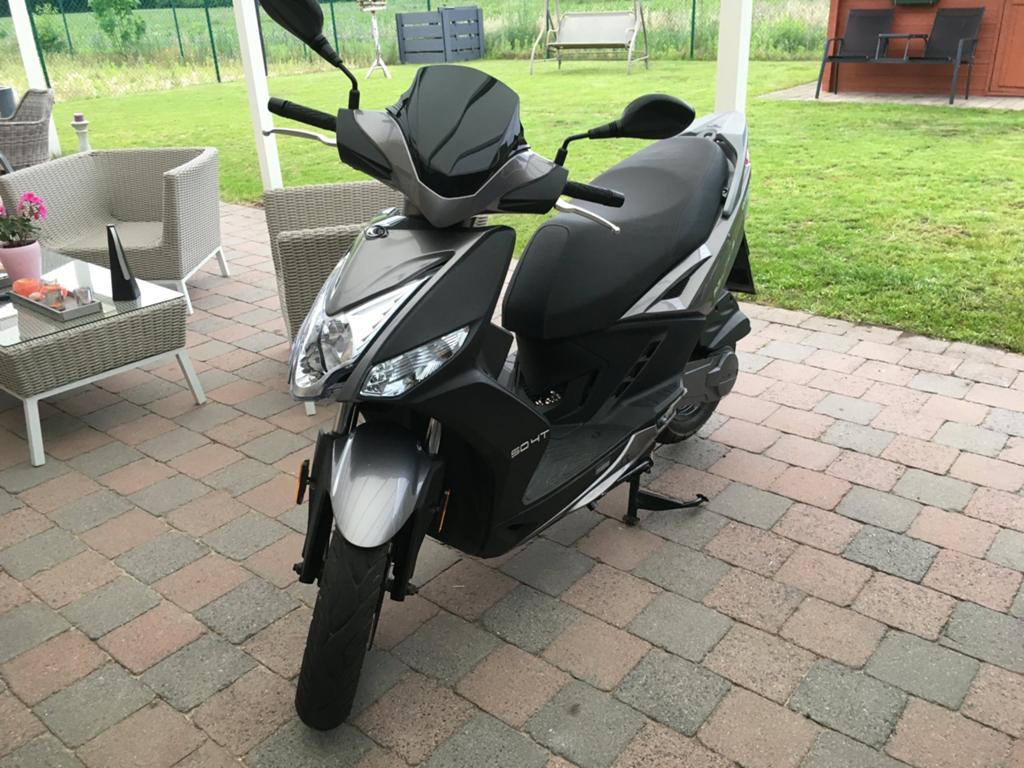 Goed verzorgde Kymco Agility 16+ (49cc), Vélos & Vélomoteurs, 49 cm³, Classe B (45 km/h), Enlèvement, Utilisé