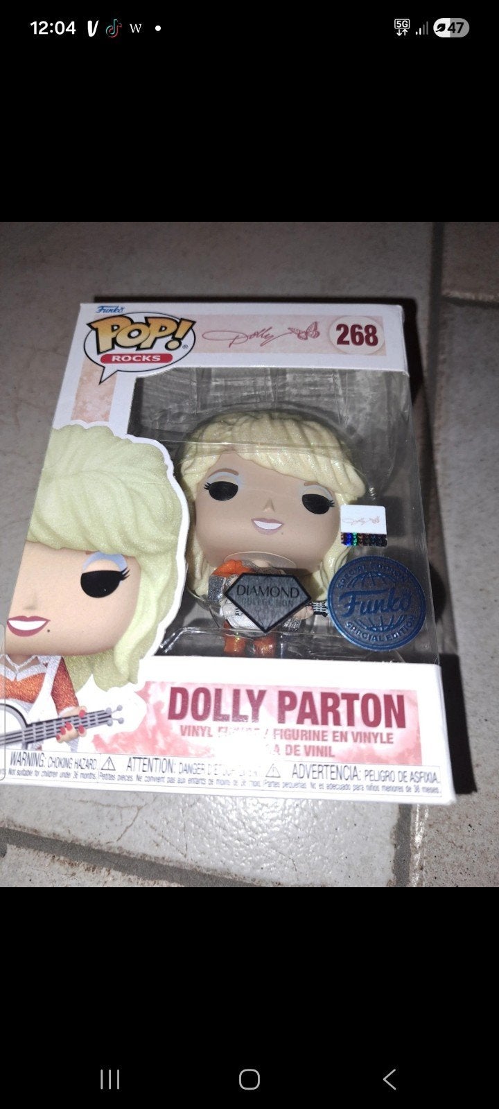 funko dolly parton, Ophalen of Verzenden, Zo goed als nieuw