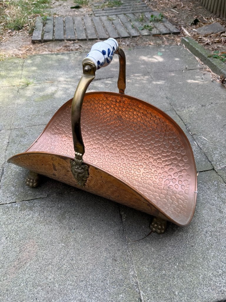Porte Bûches en cuivre, Enlèvement, Cuivre