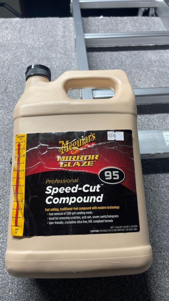 Meguiar's M95 Speed-Cut Compound 3,78L - Neuf -50%, Enlèvement ou Envoi