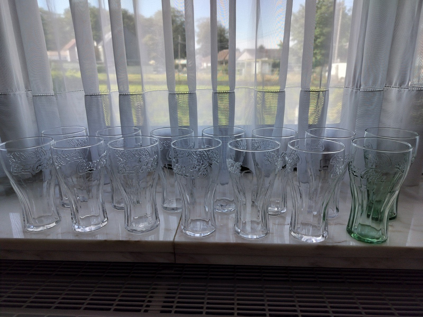 14 cola glazen, Verzamelen, Ophalen