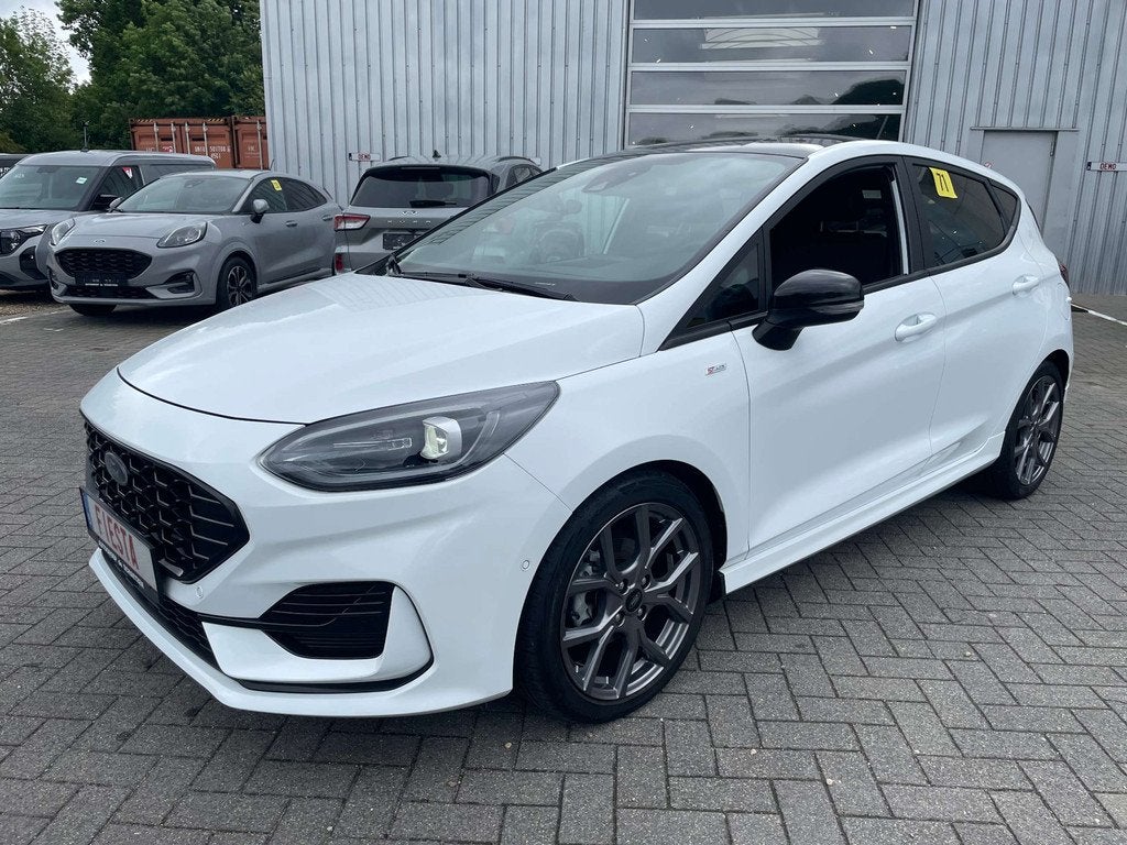 Ford Fiesta Fiesta 1.0 125PK MHEV Automaat ST-Line X, Auto's, Automaat, Gebruikt, Wit, Bedrijf