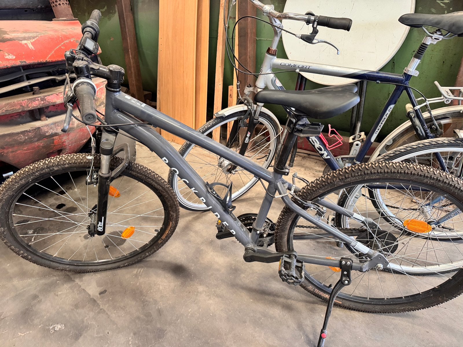 Lot de 3 vélos adultes – Rockrider, Thompson et Minerva, Enlèvement