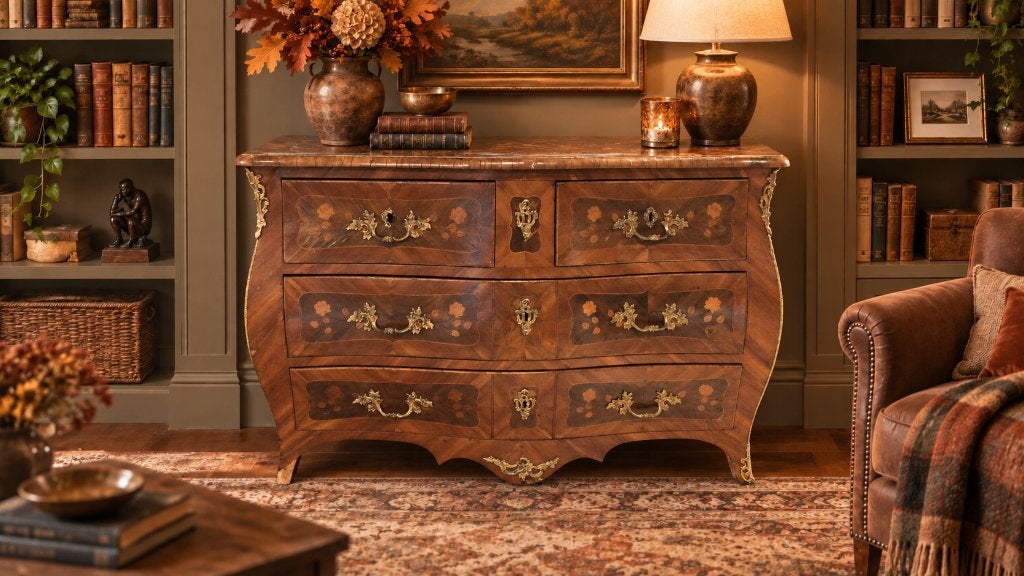 Commode galbée époque Louis XV, Enlèvement ou Envoi