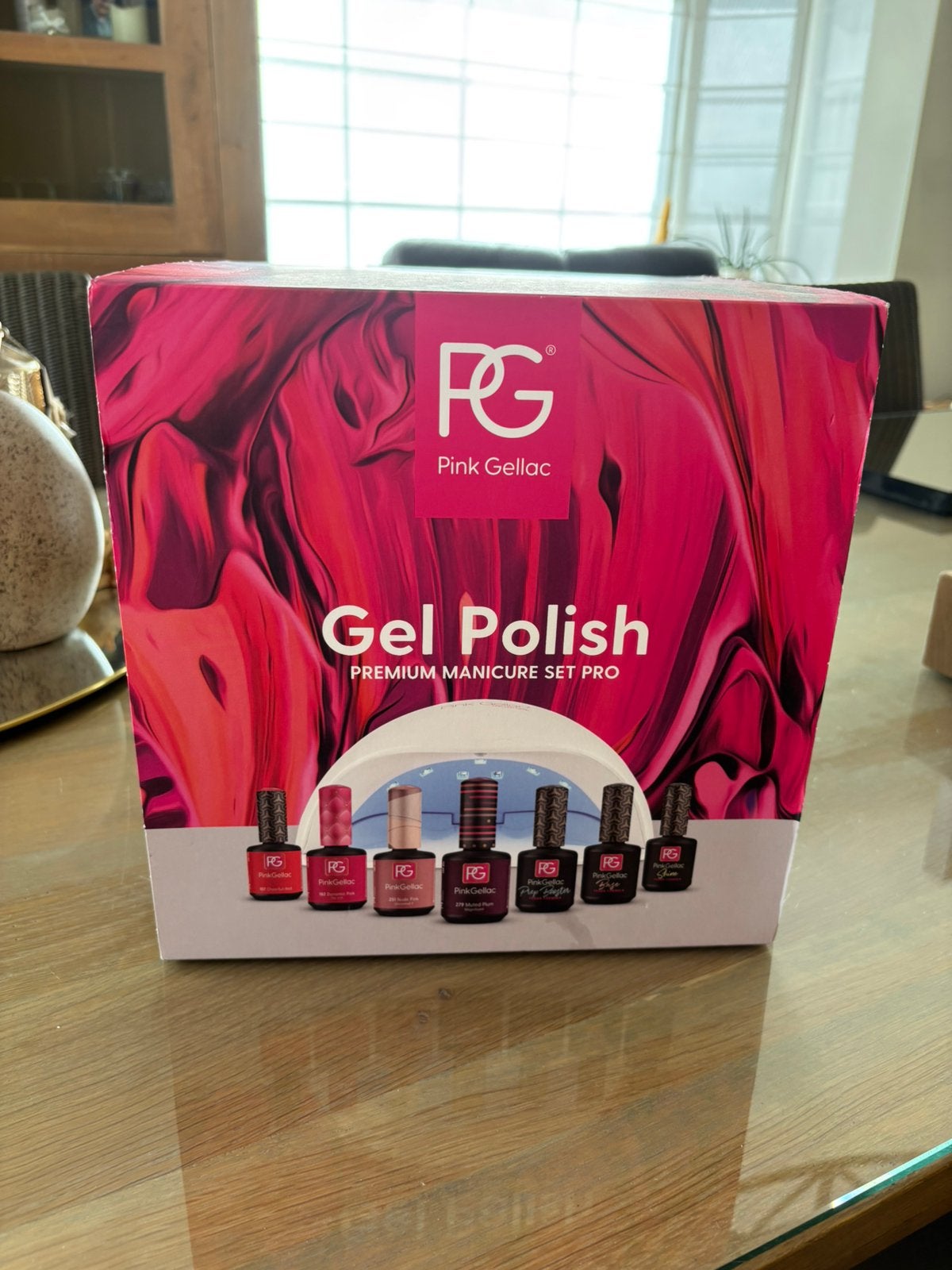 Pink Gellac starterskit, Maquillage, Autres couleurs, Comme neuf, Mains et Ongles