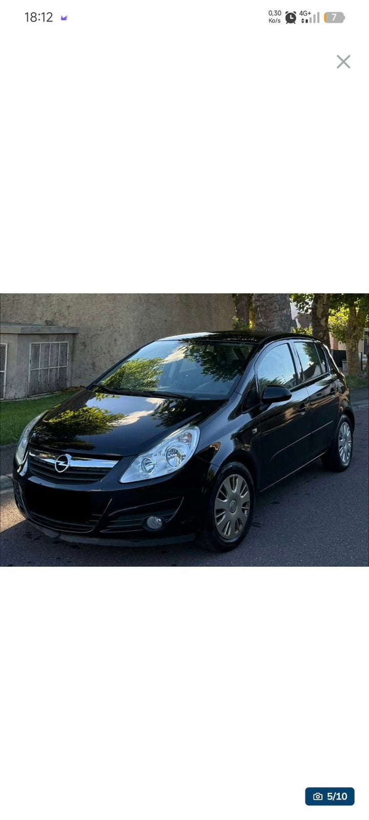 Opel corsa 1.2 essence 160000km 2008, Achat, Particulier, Corsa, Essence