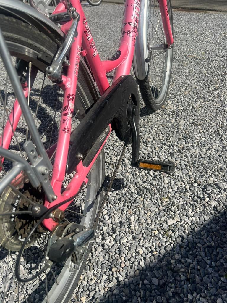Minerva meisjesfiets, Vélos & Vélomoteurs, Vélos | Filles, Comme neuf, 24 pouces, Frein à main, Vitesses, Enlèvement