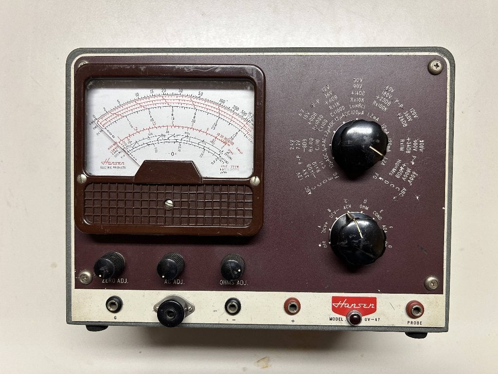 Multimètre HANSEN UV-47, Enlèvement, Utilisé