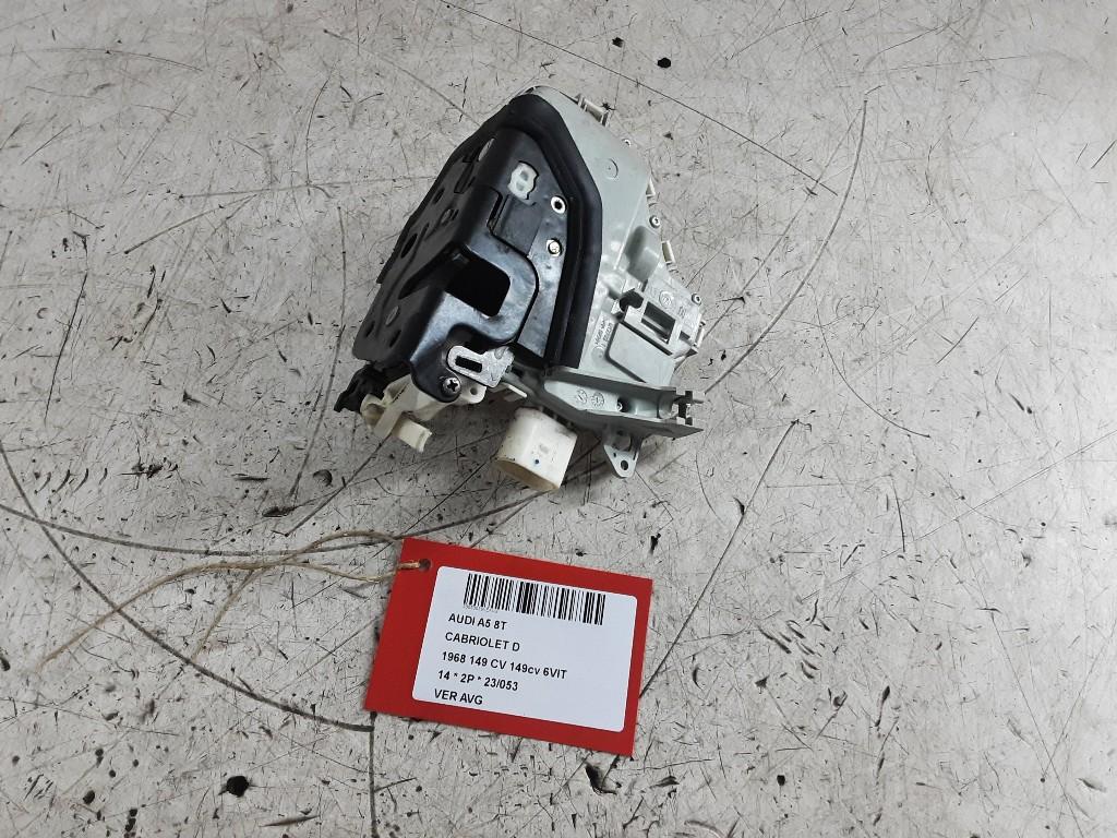 SERRURE DE PORTE AVANT GAUCHE A5 Cabrio (8F7) (811837015C), Gauche, Mevr. I. Hauben, Audi, Utilisé