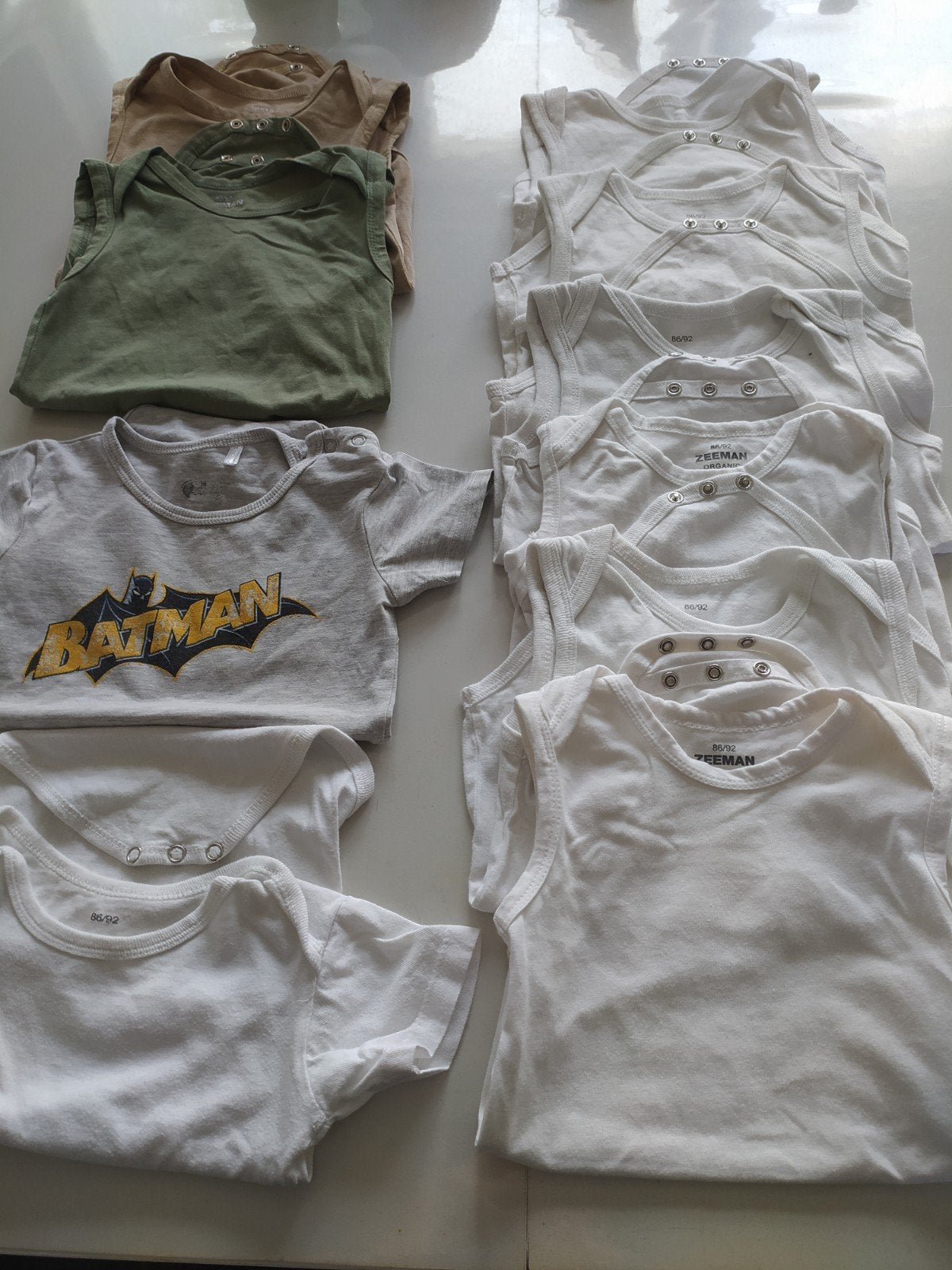 10 Boddy's voor jongens of voor meisjes, Enfants & Bébés, Vêtements de bébé | Taille 86, Enlèvement