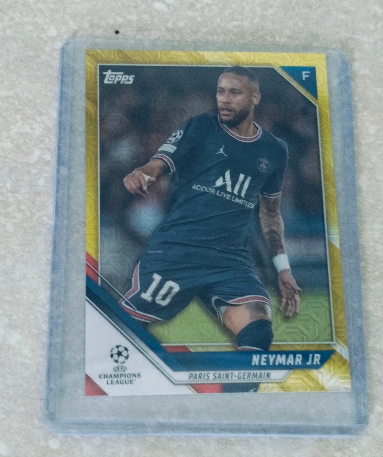 Topps Champions League Japan edition Neymar genummerde kaart, Verzamelen, Ophalen of Verzenden