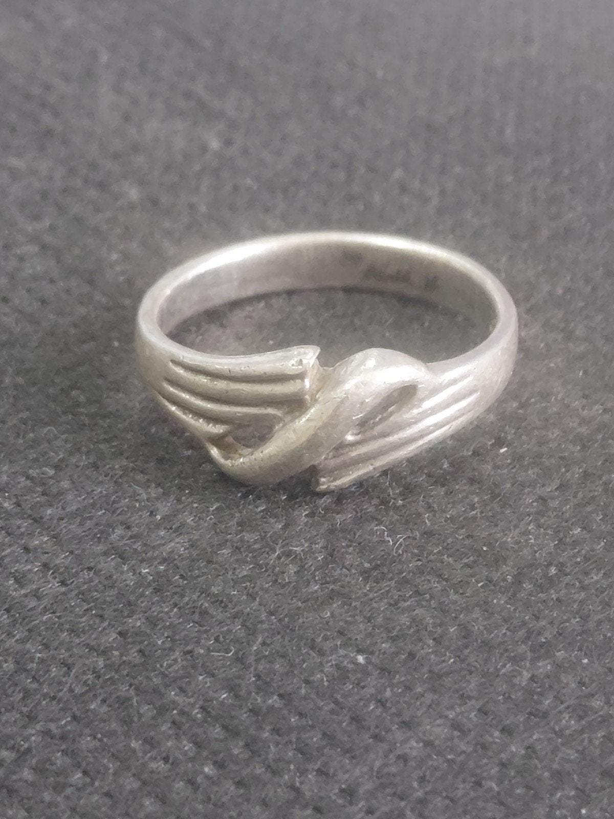 Zilver Ring, Bijoux, Sacs & Beauté, Bagues, Enlèvement ou Envoi, Argent, Argent