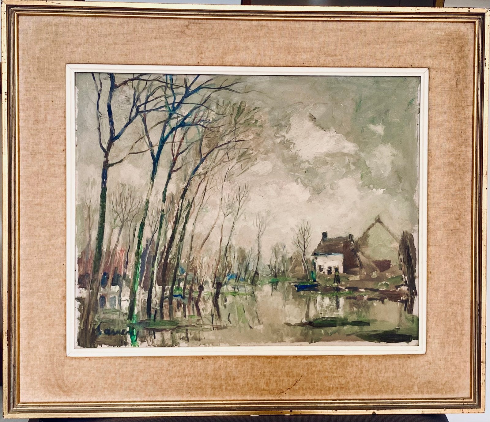 Albert saverys 1886 - 1964, Antiek en Kunst, Kunst | Schilderijen | Klassiek, Paneel, Gesigneerd, Ophalen of Verzenden