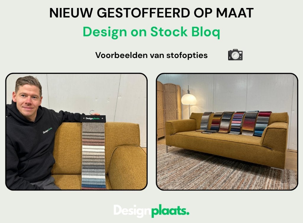 Nieuw gestoffeerde Design on Stock Bloq bank op maat, Ophalen of Verzenden, Hoekbank, Design Bankstellen Design on Stock