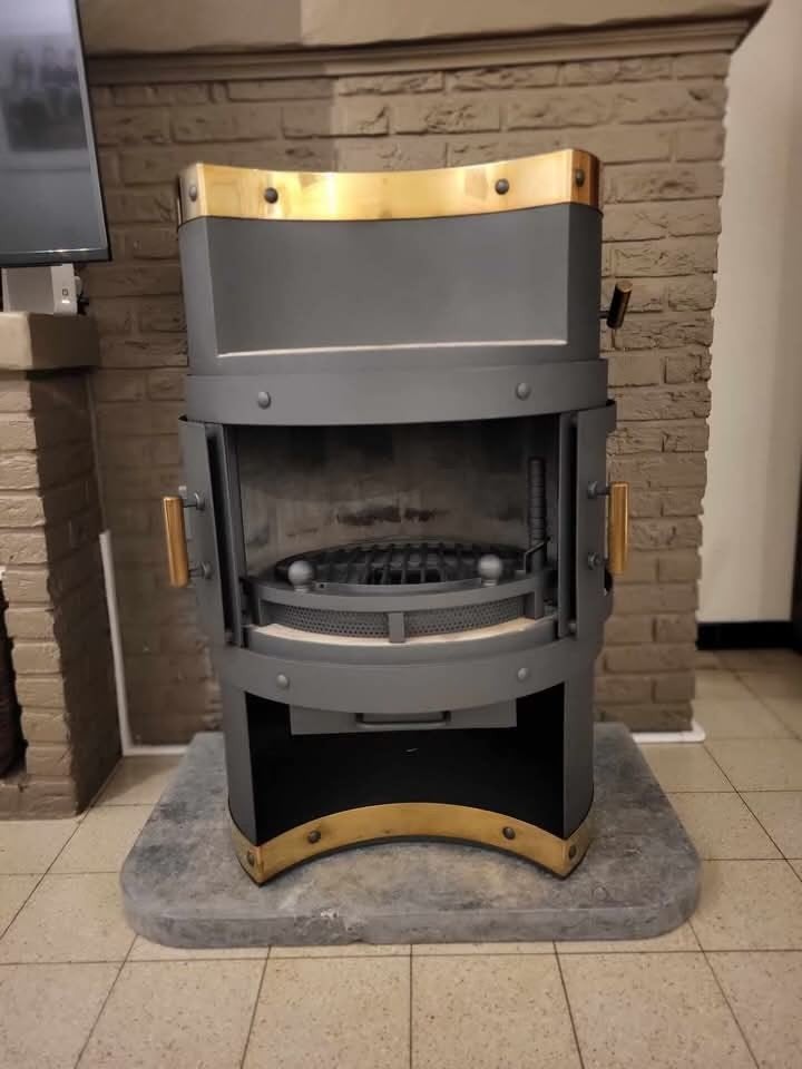 Prachtig gerenoveerde houtkachel/allesbrander/grill, Enlèvement, Multi-brûleur