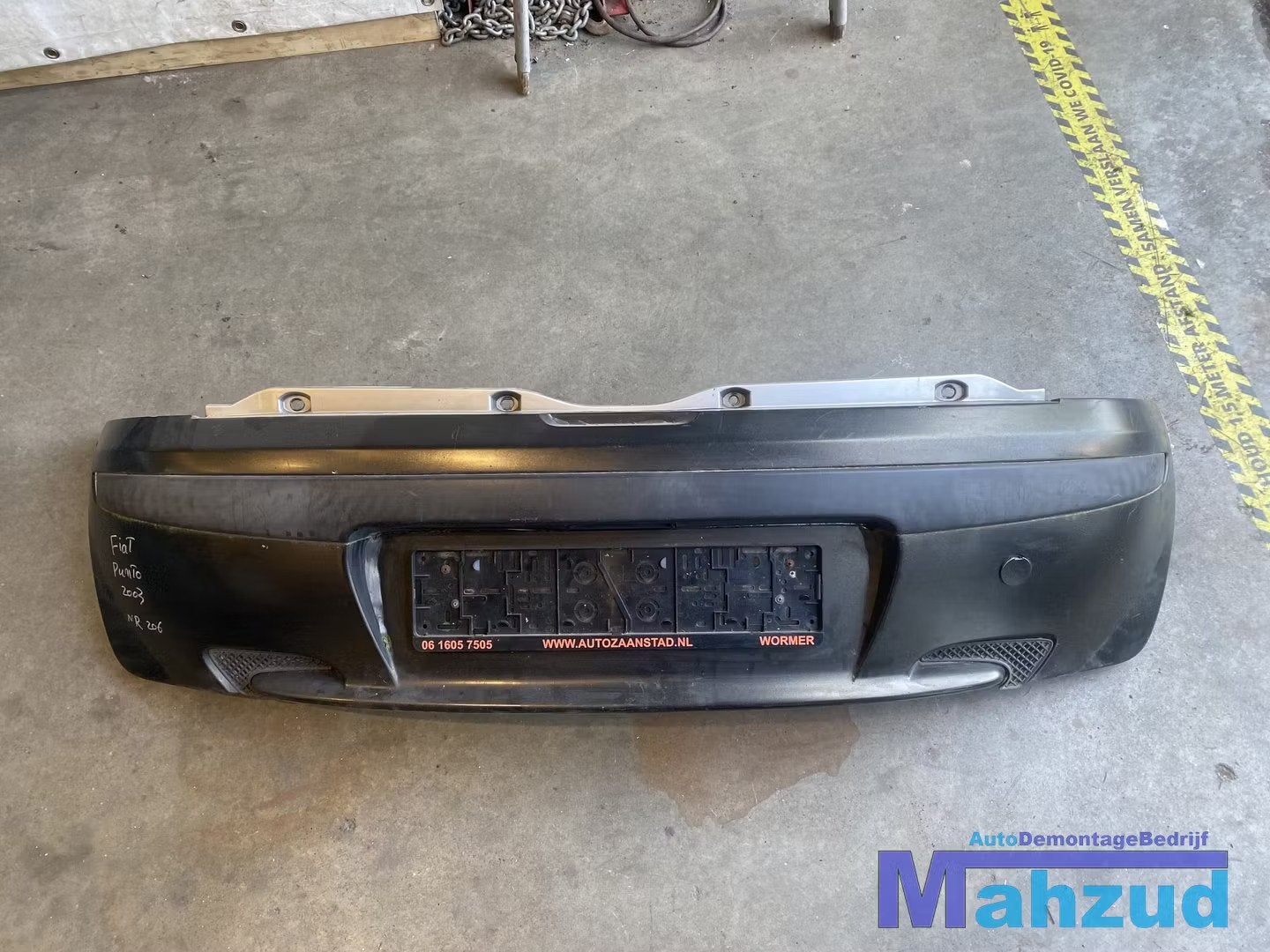 FIAT PUNTO 188 Achterbumper 1998-2005, Gebruikt, Stellantis Europe S.p.A., Info@stellantis.com, Achter