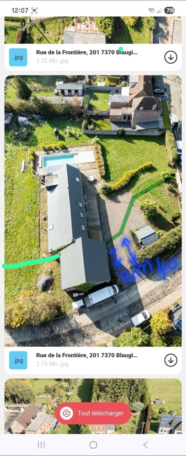 Huis VERKOOP à Blaugies