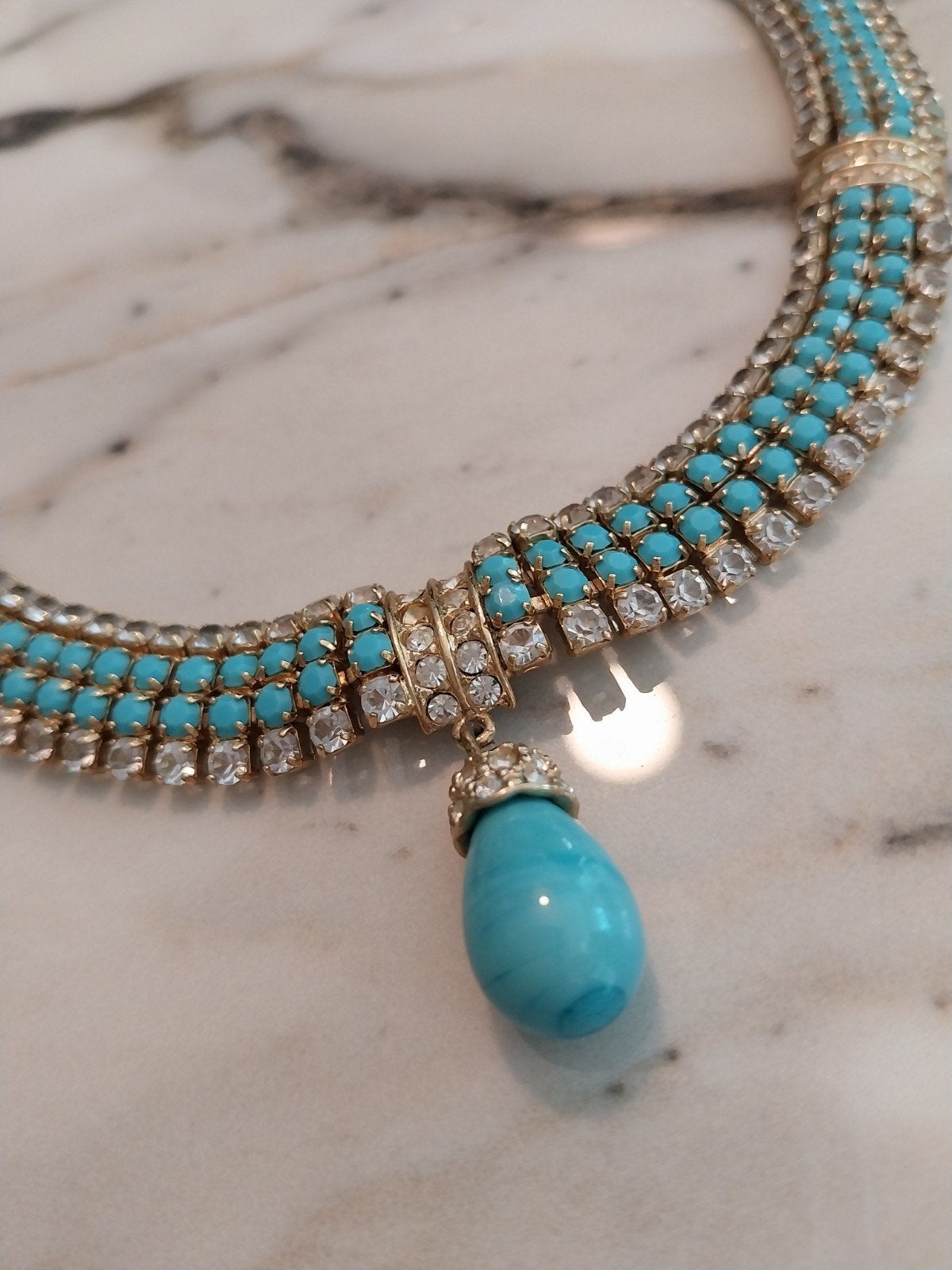 heel mooie ketting  jaren 70/ 80 in perfecte staat, Handtassen en Accessoires, Antieke sieraden, Ophalen of Verzenden, Ketting