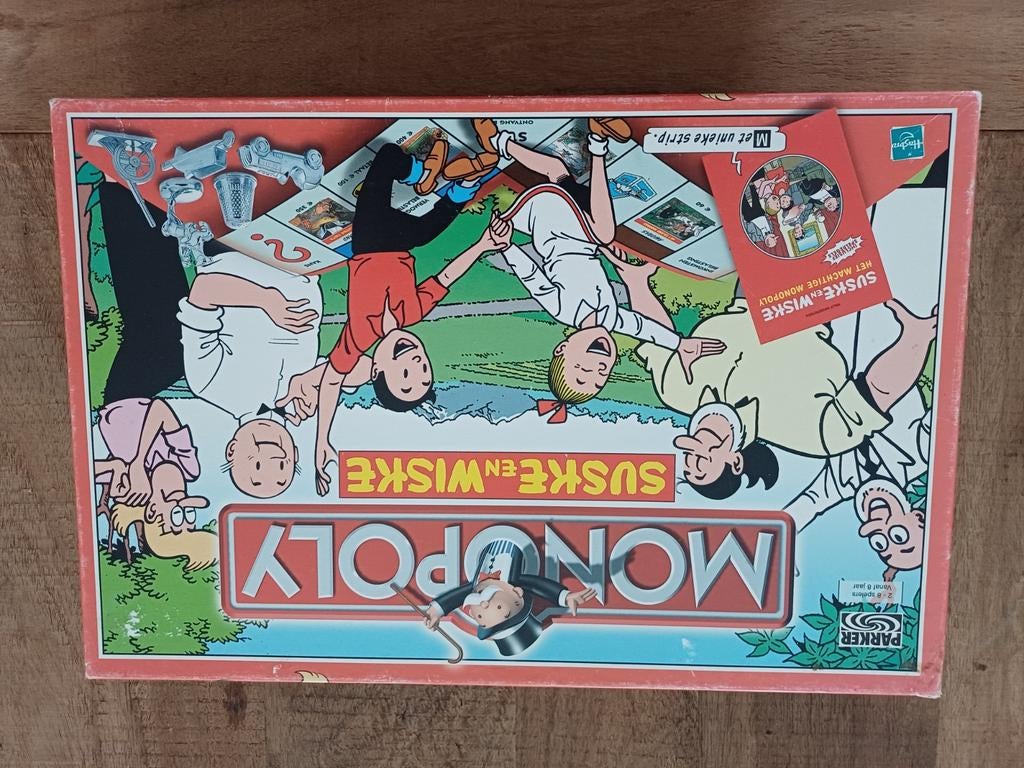 Monopoly Suske en Wiske, Hobby en Vrije tijd, Ophalen of Verzenden