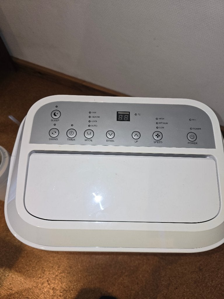 Mobiele airco, Ophalen, Gebruikt, Minder dan 60 m³, Koelen en Ontvochtigen