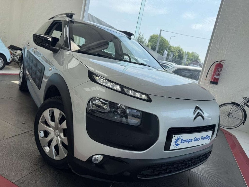 Citroën C4 Cactus 1.6BlueHDI 100ch DISTRIBUTION OK GPS GAR, Autos, Citroën, Argent ou Gris, Achat, Entreprise, Boîte manuelle