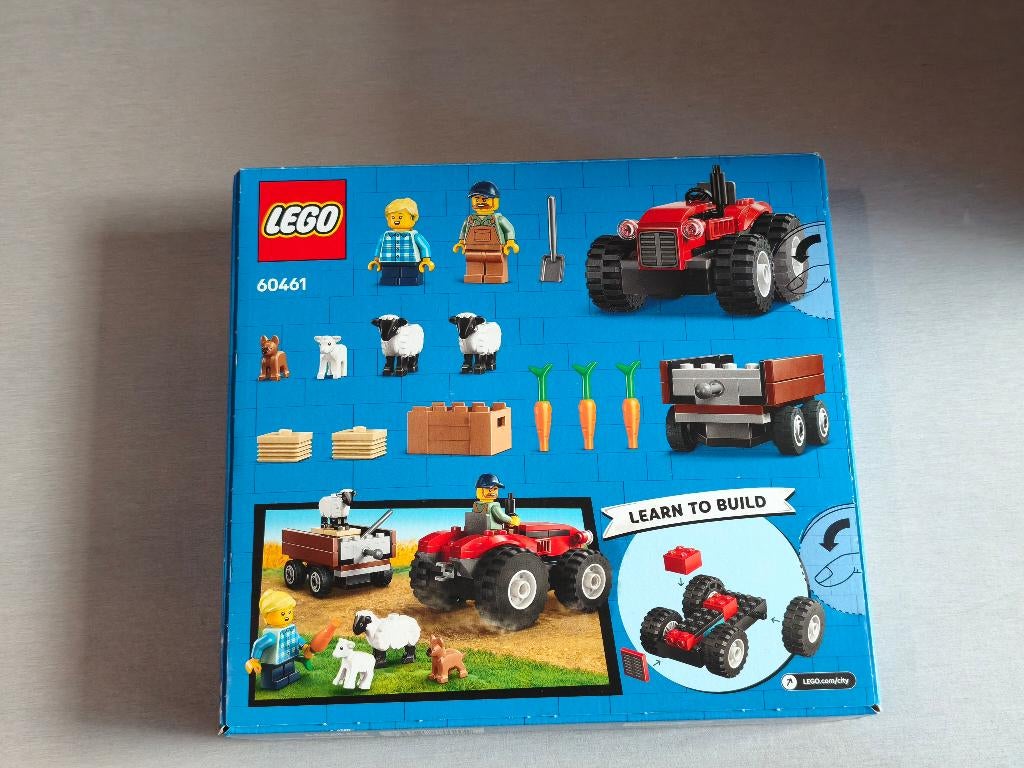 LEGO City 60461 Tractor met Trailer – Nieuw (doosschade), Ophalen of Verzenden, Zo goed als nieuw, Complete set, Lego