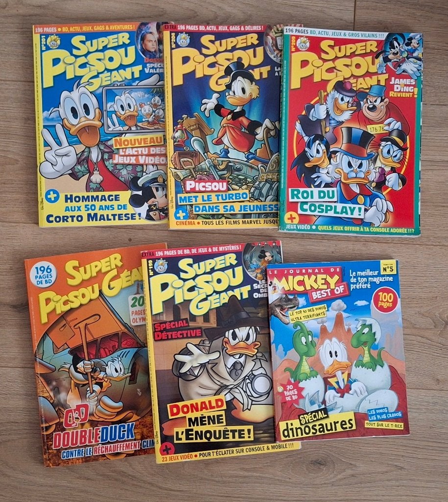 lot de Super Picsou Geant, Plusieurs BD, Enlèvement ou Envoi, Comme neuf, WALT DISNEY