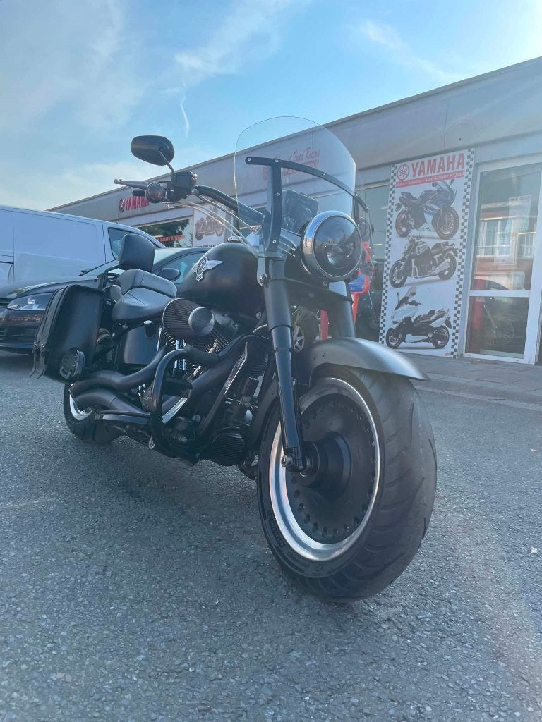 Harley Davidson  Fat boy, 2 cilinders, 1690 cc, Occasion, Bedrijf