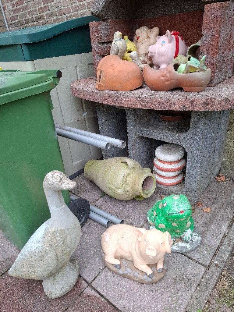 tuinbeelden, Tuin en Terras, Tuinbeelden, Ophalen, Gebruikt, Beton, Overige typen