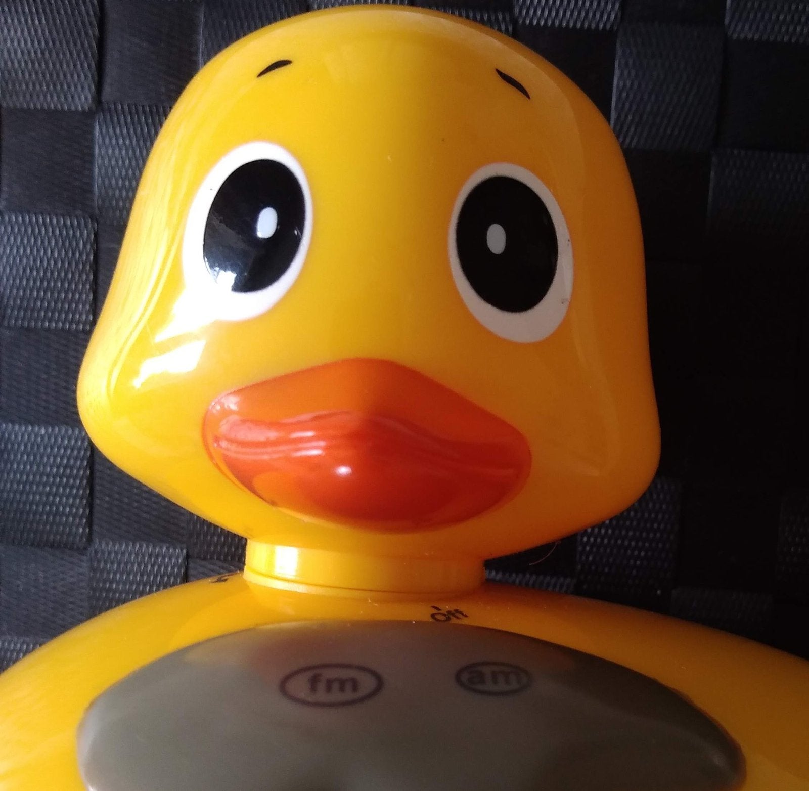 Vintage ELTA “Duck” Radio (Germany), Ophalen of Verzenden, Gebruikt, Reclamebord