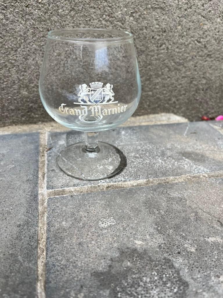 glas Grand Marnier, Verzamelen, Ophalen of Verzenden