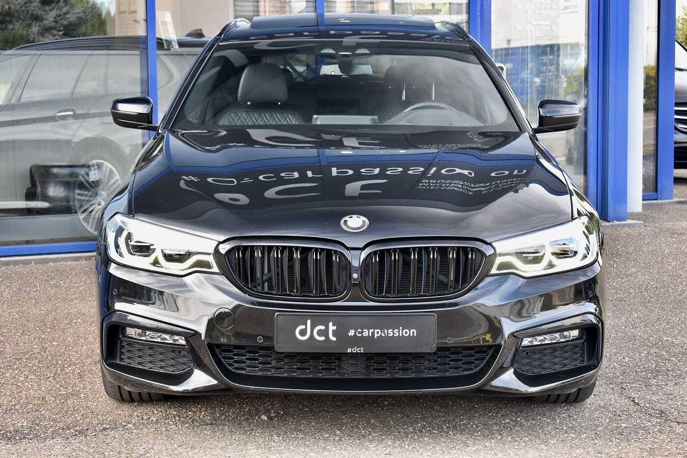 BMW 5 Serie 520 Touring dAS M sport Pano HUD 360° Mem. Seat, Automaat, 4 cilinders, Leder, Bedrijf