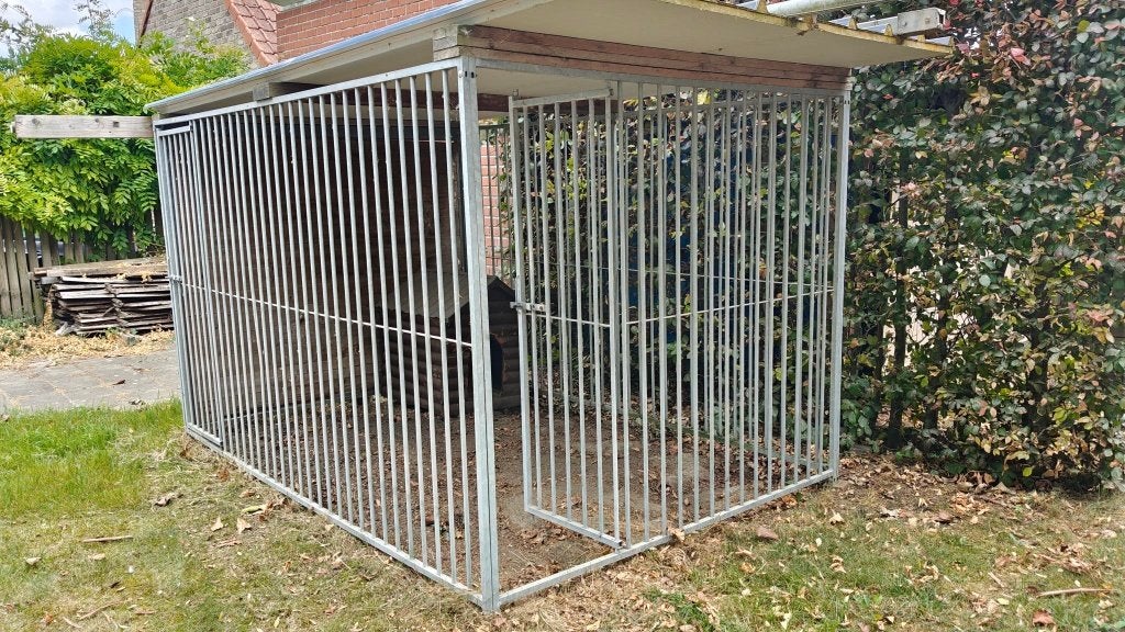 honden ren kennel, Ophalen, Hondenkennel, 100 cm of meer, 110 cm of meer