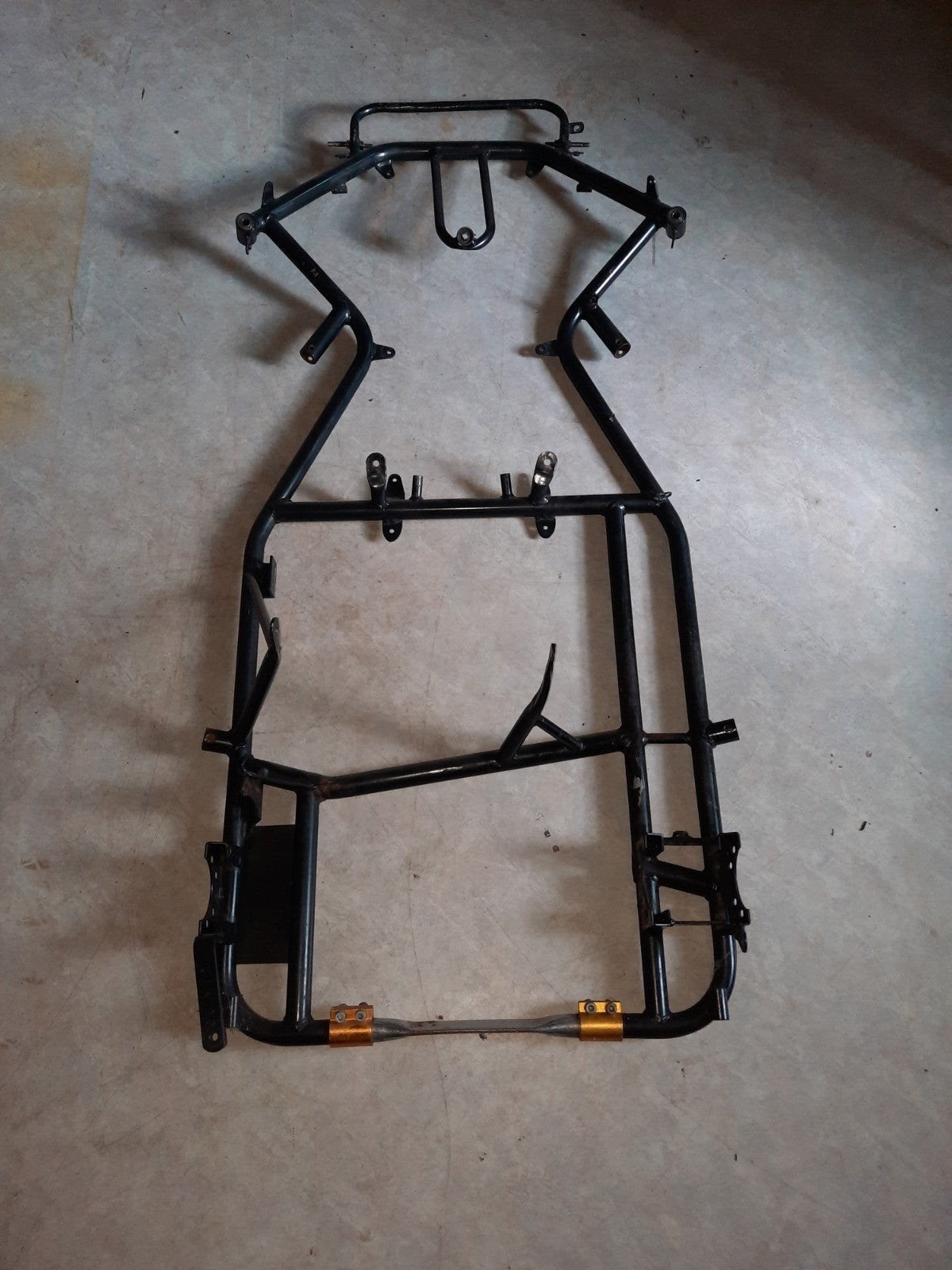 kart chassis met bodemplaat en brandstoftank - zie info!!!, Enlèvement, Comme neuf, Kart