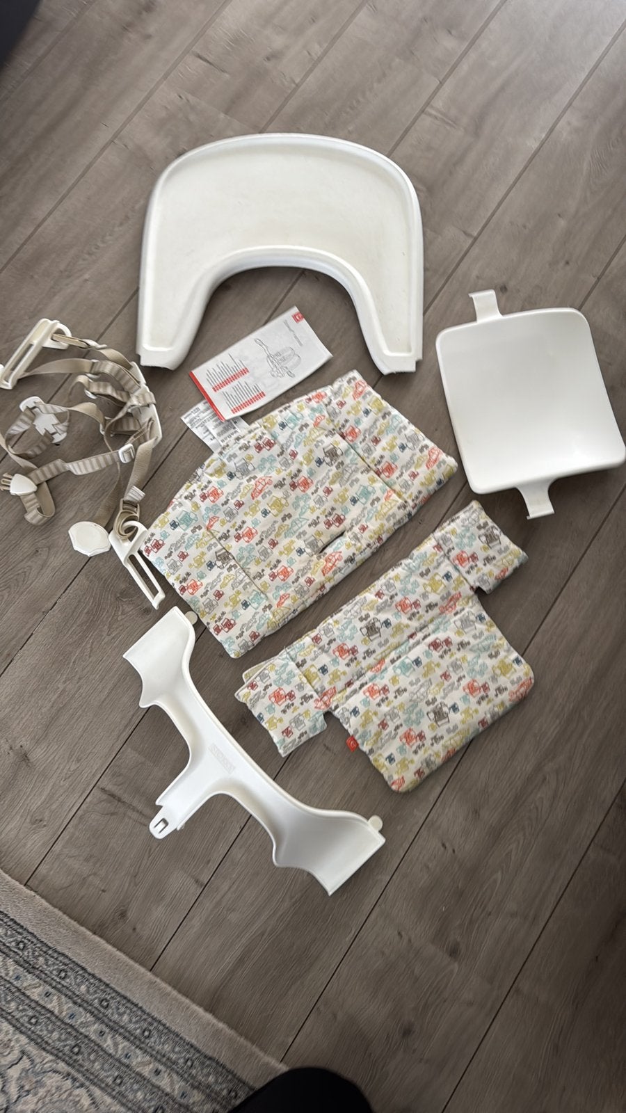 Stokke babyset tripp trapp tafelblad, Enlèvement ou Envoi, Comme neuf