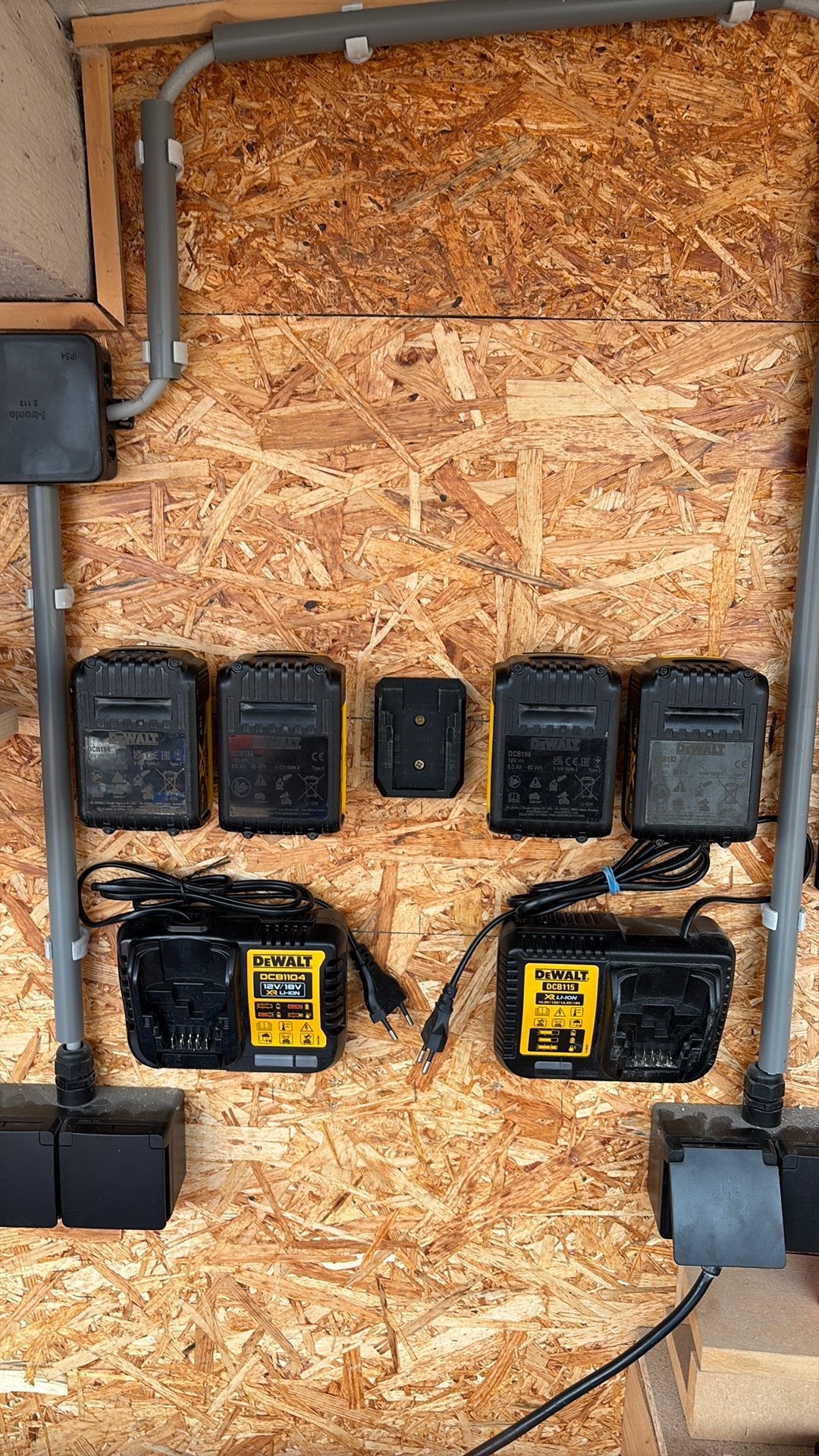 3D Accuhouders DeWalt Makita Milwaukee Bosch – Wandhouder, Ophalen, Nieuw