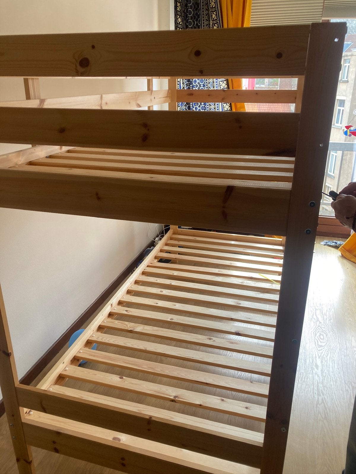 Lit superposé ikea MYDAL, Maison & Meubles, Chambre à coucher | Lits superposés & Lits mezzanines, 90 cm, Une personne, Enlèvement