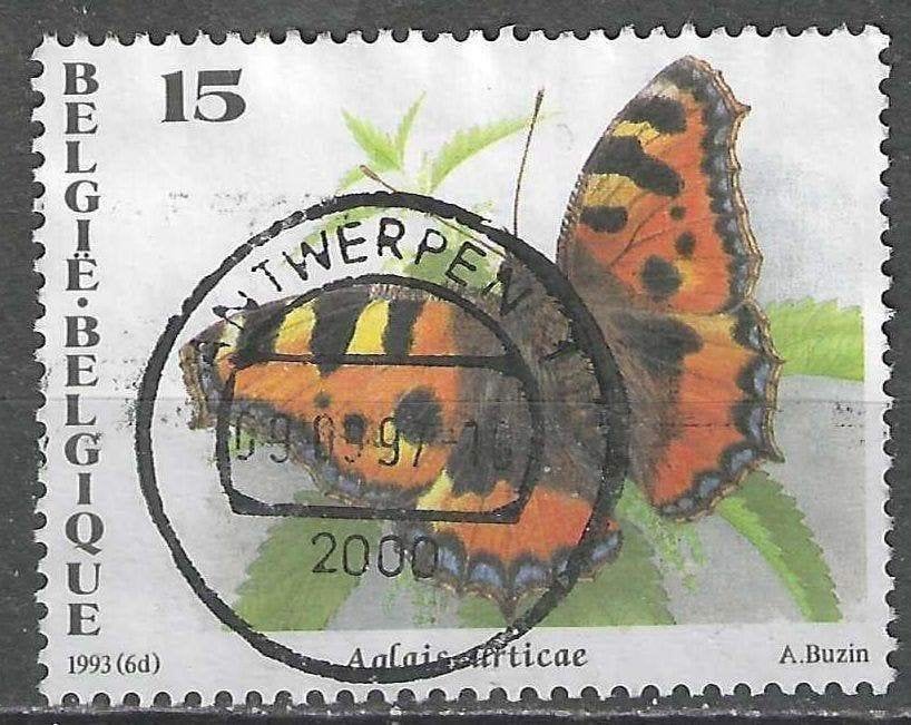 Belgique 1993 - Yvert/OBP 2506 - Nature - Papillons (ST), Envoi, Affranchi, Oblitéré