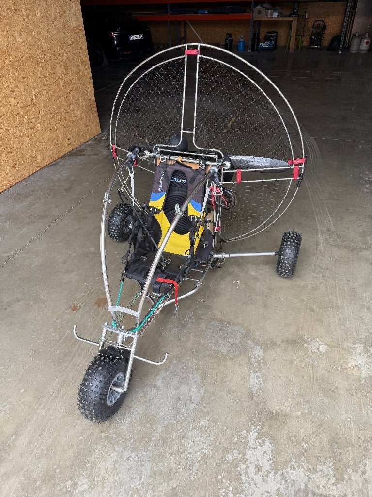 Power2Fly Colibri paramotortrike + glider, Enlèvement, Utilisé, Paramoteur, Motorisé
