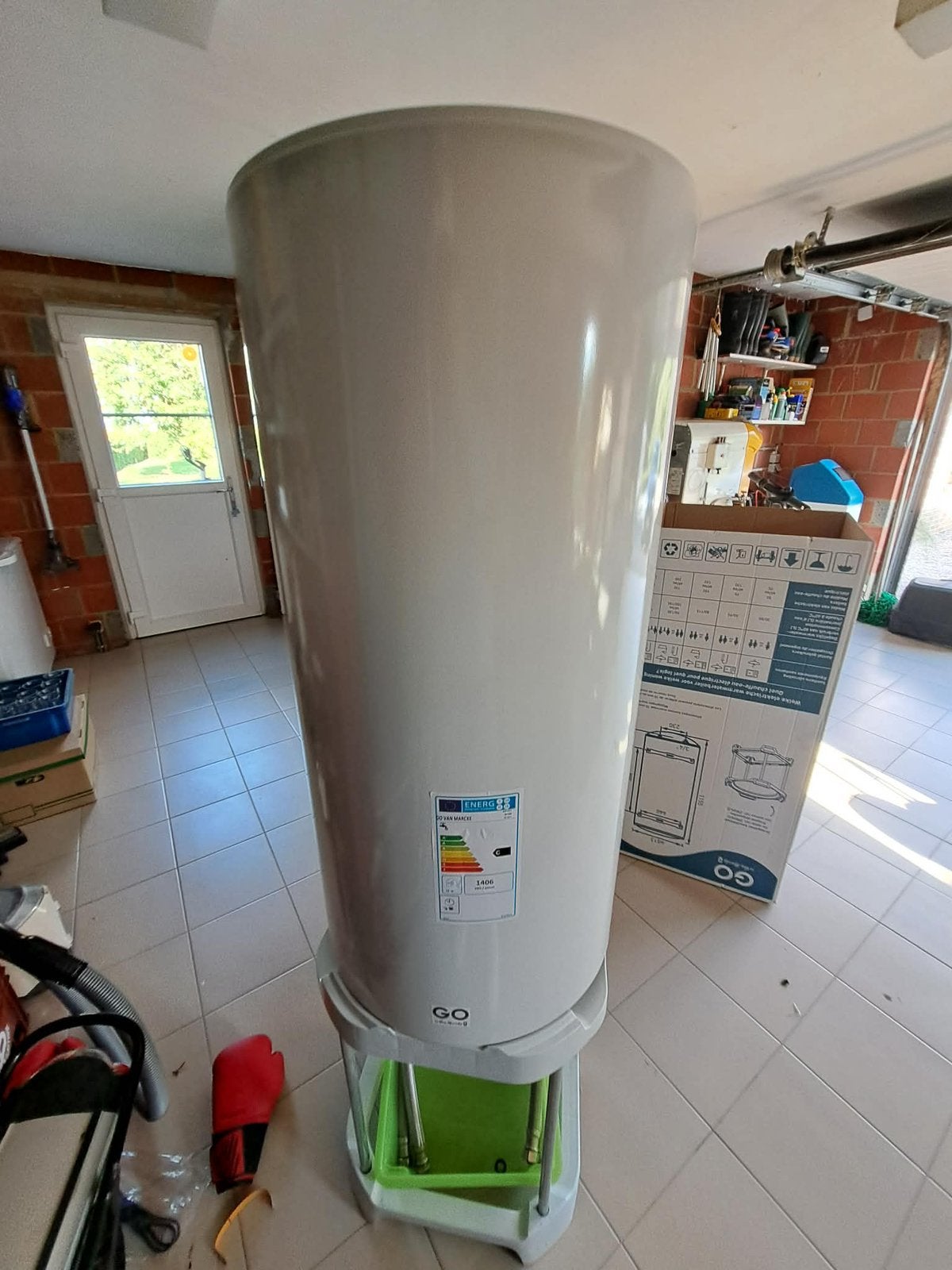 Boiler électrique, Bricolage & Construction, Chauffe-eau & Boilers, Enlèvement, Comme neuf, Boiler