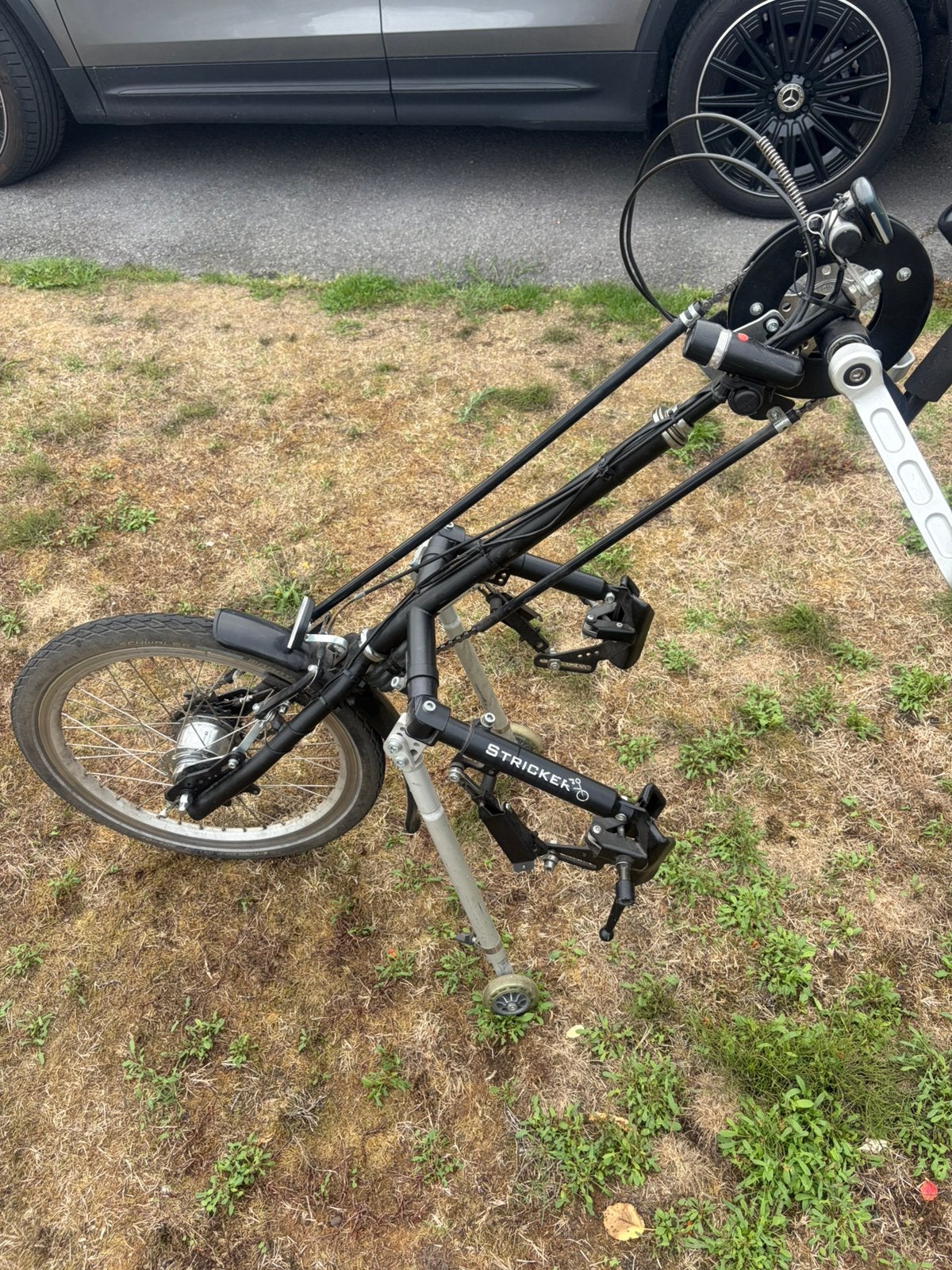 Handbike met koppeling, Diversen, Ophalen, Gebruikt