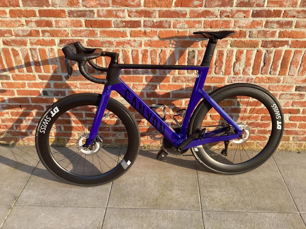 Canyon aeroroad CF SLX 8 disc Di2, Vélos & Vélomoteurs, Vélos | Vélos de course, Comme neuf, Hommes, Autres marques, 10 à 15 vitesses