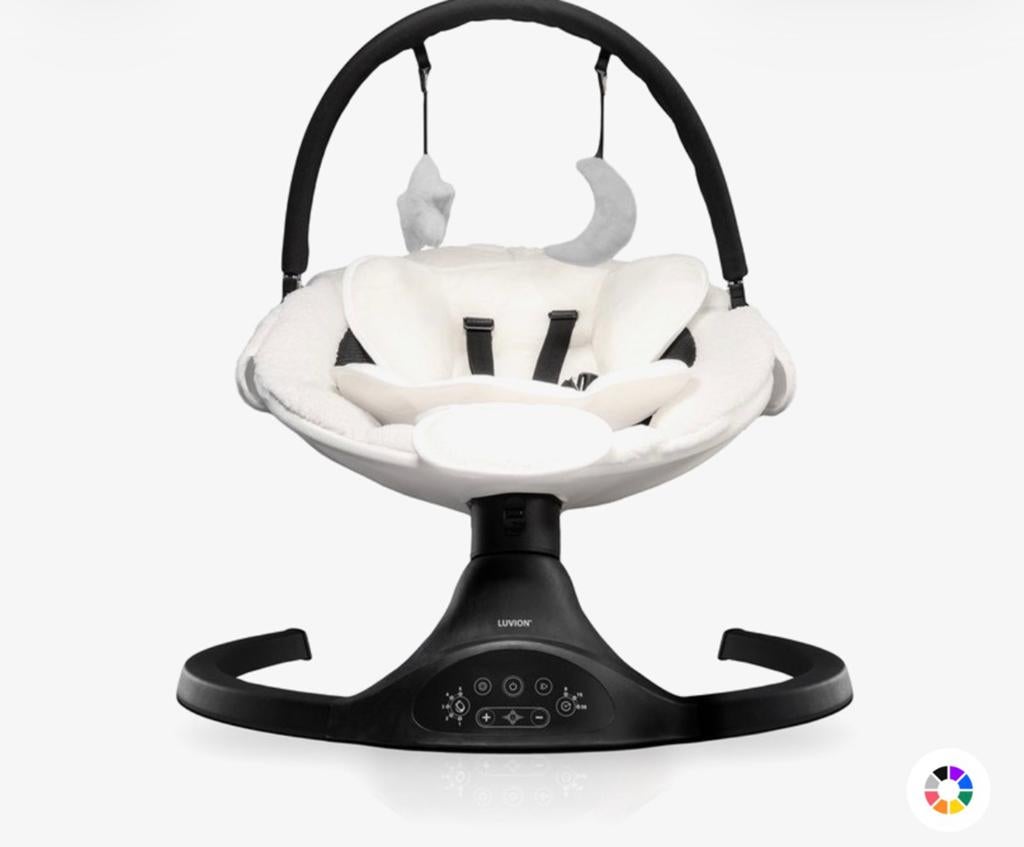 Luvion schommelstoel nieuw, Kinderen en Baby's, Kinderstoelen, Ophalen, Zo goed als nieuw