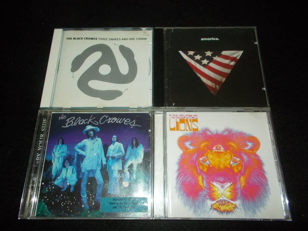 THE BLACK CROWES - 4 CDs à vendre en 1 lot, CD & DVD, Enlèvement, Comme neuf, Blues rock, Album