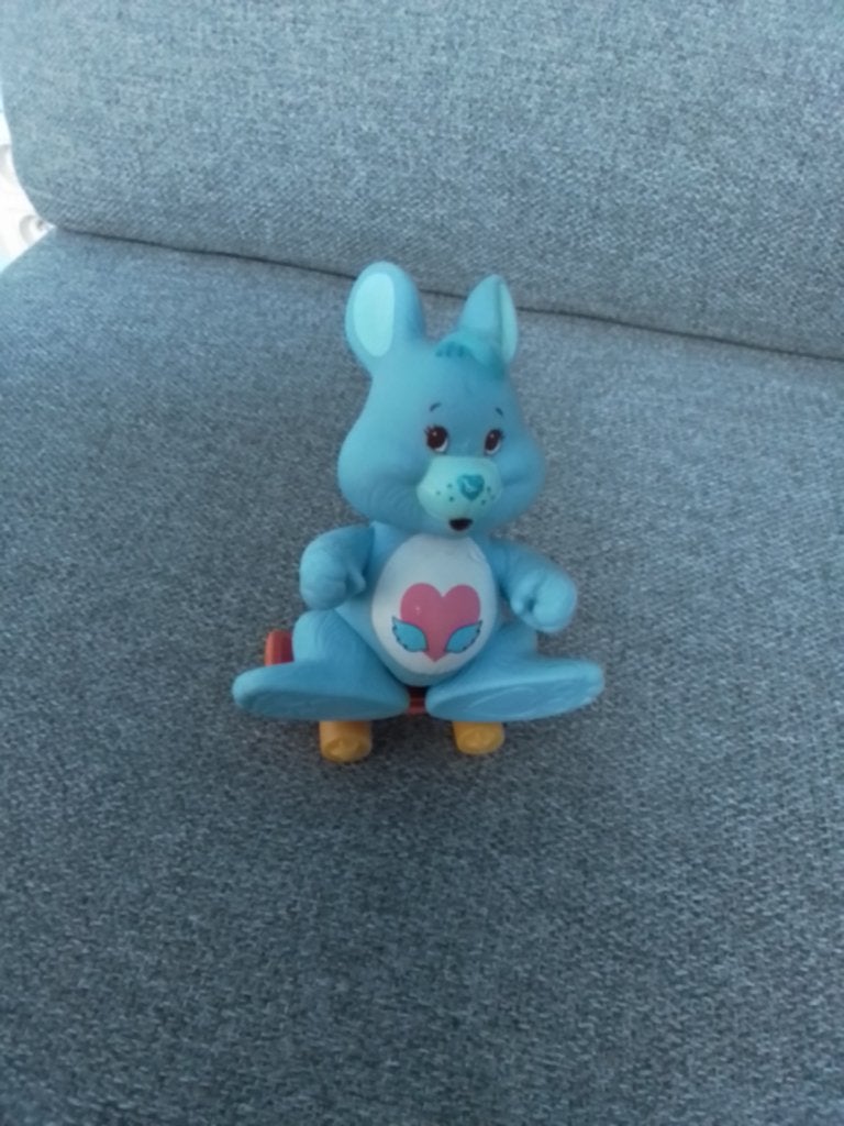 Bisounours Care Bears Toufou het konijn actiefiguur, Verzamelen, Verzenden, Zo goed als nieuw