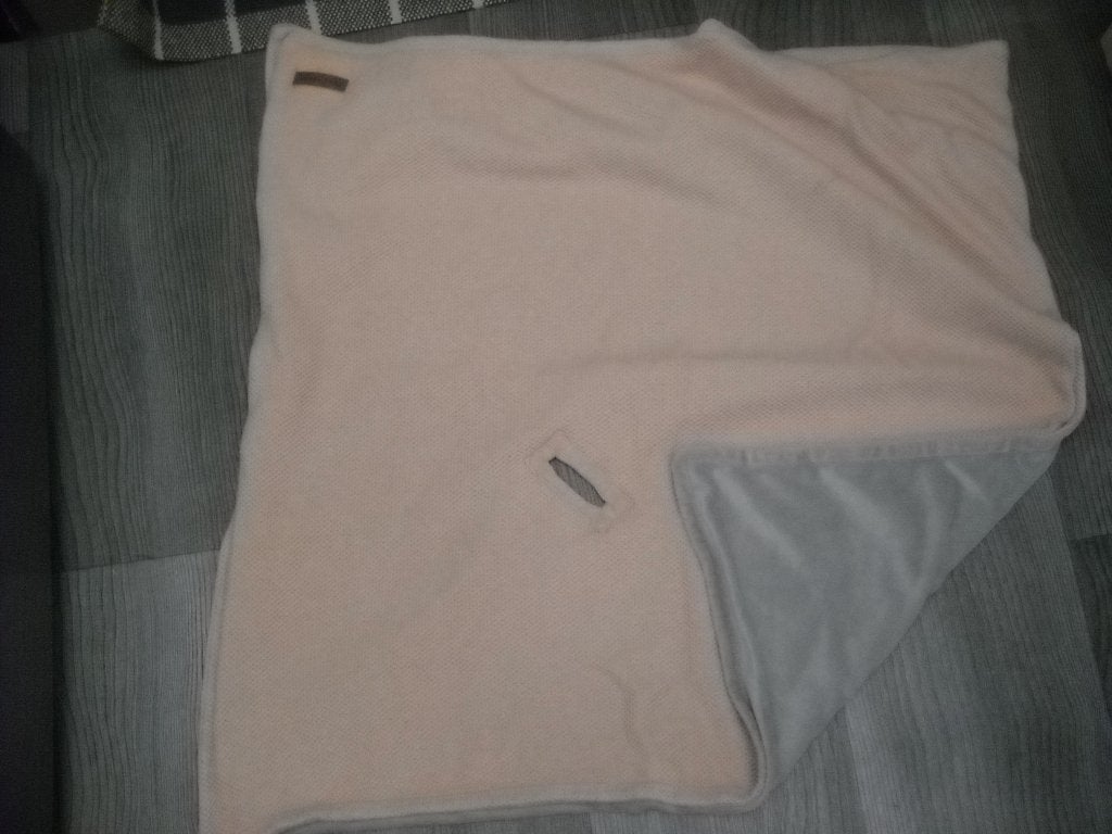 baby's only dekentje met kap-past in maxi cosi, Enlèvement, Utilisé, Rose, Baby's Only