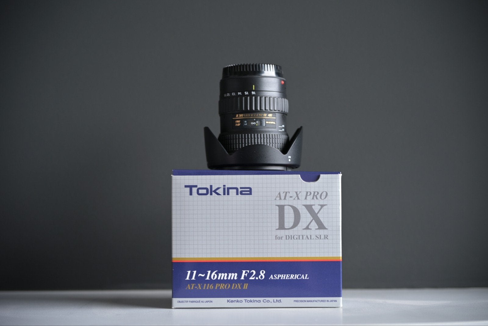 Compacte Tokina 11-16 mm f2.8 AT-X 116 Pro DX II - Canon-fit, Tokina, Enlèvement ou Envoi, Comme neuf, Objectif grand angle